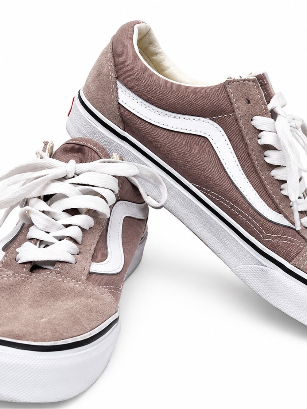 Vans Old Skool Platform Sneakers Mauve Taupe Pink Women’s 8 Men’s 6.5